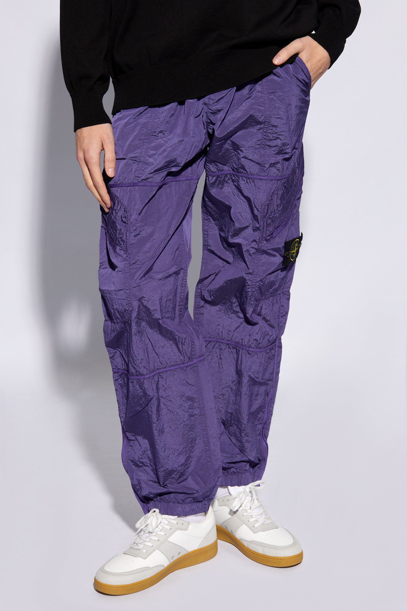 Stone island best sale blue cargo pants